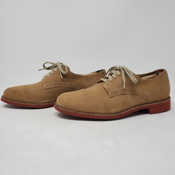 Cole Haan Oxfords Suede Plain Toe Dress Shoes - Picture 2 of 10